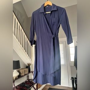 Navy shirt dress sz 4P